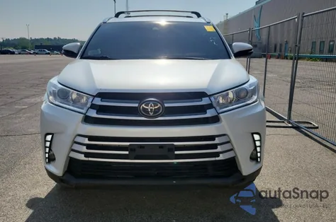2019 Toyota Highlander Se/Xle from USA, damaged, VIN 5TDJZRFH0KS597808